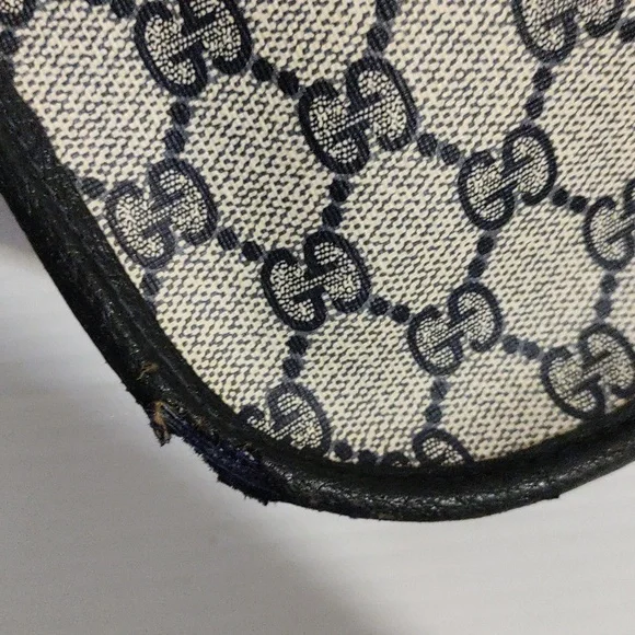 Gucci Blue Messenger Bag/Wallets Authentic Vintage - Picture 11 of 16
